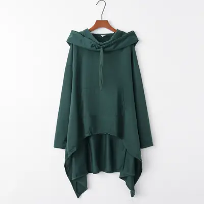 Women Olive Green Hooded Vest Fall Winter 2023