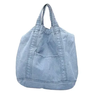 Wholesale Denim Bag 2018 New Large Capacity Shoulder Shopping Bag Crossbody Bag Korean Fashion chic Artistic Cloth