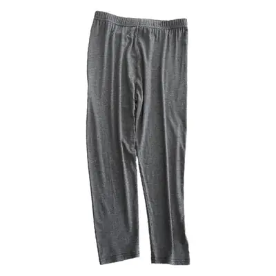 Women Thin Grey Modal Leggings Spring Autumn Wear