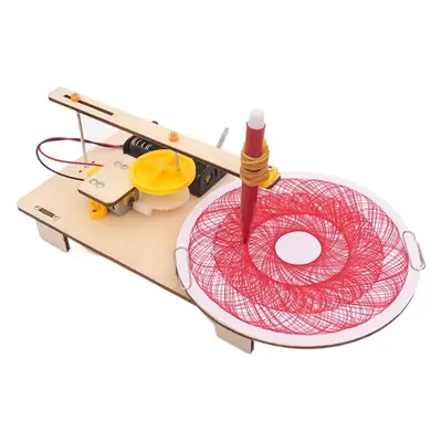 Electric Plotter for Kids Science DIY Handmade Art