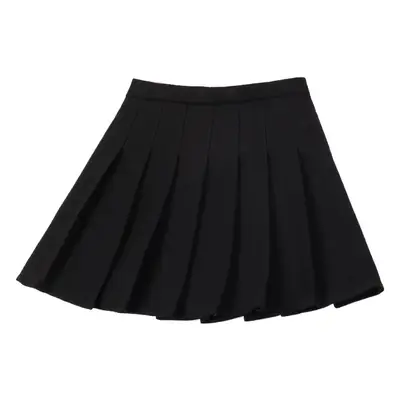 Black Pleated Girl Skirt 2022 New Student Women