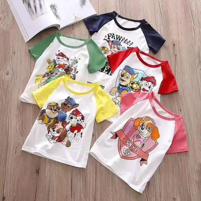 Kids Green White Raglan T-Shirt Taekwondo Design