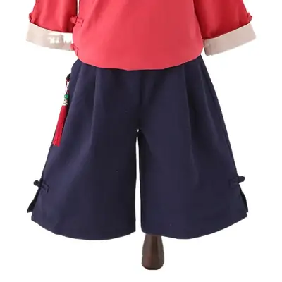 Hanfu Girls Tang Suit Spring Autumn Skirt Set