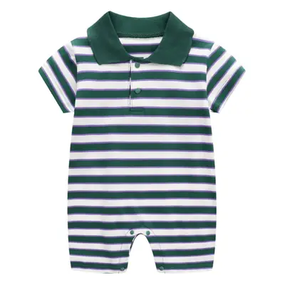 Baby Striped Polo Jongsuit Summer Wear