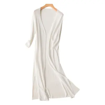 Women's Summer Shawl Thin Coat Ice Silk Knitted