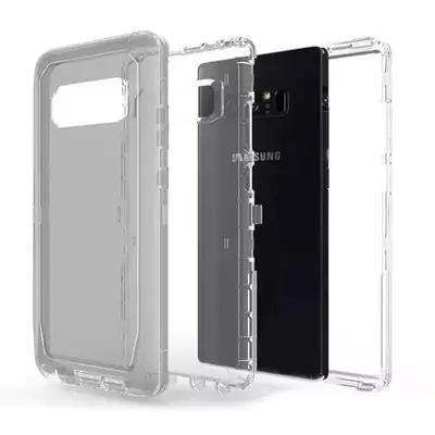 Samsung NOTE 8 Transparent 3-in-1 Drop Proof Case