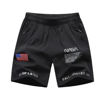 NASA Joint Men's Five-Piece Pants Black Large Plus Size