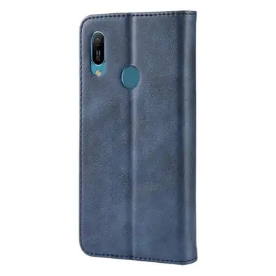Huawei Y6S Leather Magnetic Flip Case Tan
