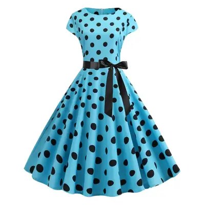 2019Eaby Ready-Made Hot-Selling Summer Polka-Dot Dress