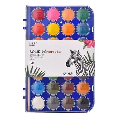 661 beginner 12-color solid gouache watercolor pigment powder cake set solid watercolor