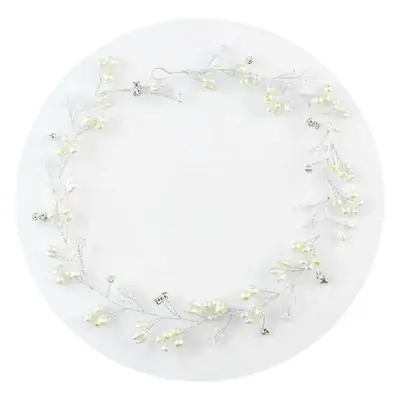 Handmade Pearl Headdress for Bridal Wear 0.5m