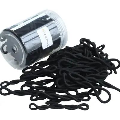 8 Color Elastic Hair Bands for Girls Women High Elastic Rubber