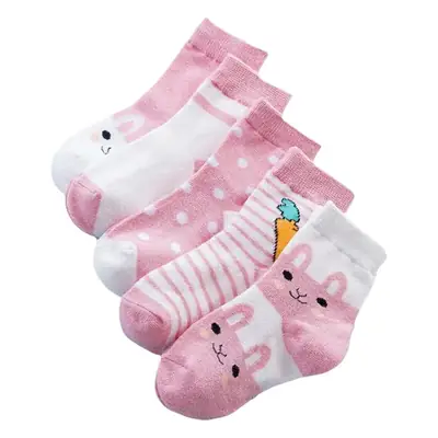 Baby Cotton Knee High Socks for Girls Summer