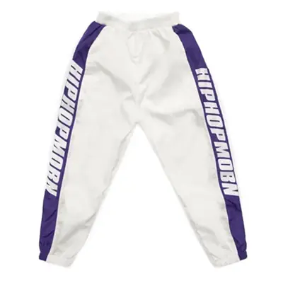 Children's Black Neon Cargo Pants Casual Dance Pants