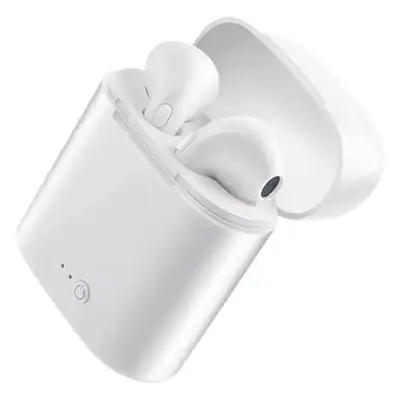 Bluetooth Headset I7S Tws Charging Compartment White