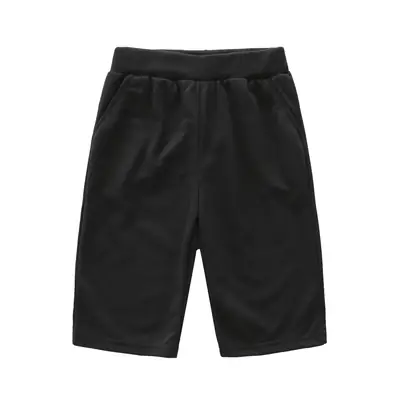 New Black Knitted Casual Shorts for Kids