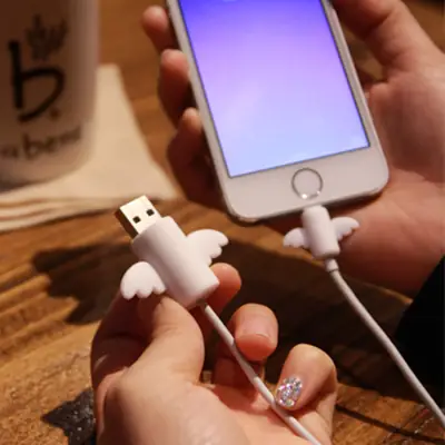 Angel Creative Silicone Charging Cable Protector