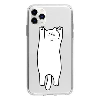Cat Design iPhone 16 Pro Cases Transparent 14 Soft