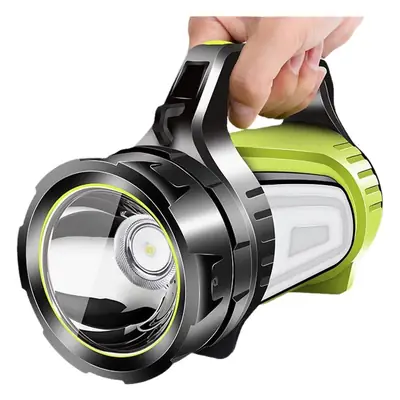 Rechargeable Multi-Use Flashlight Green Black