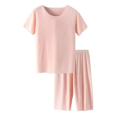 Girls & Boys Summer Air Suit Modal Cotton Cropped Pants