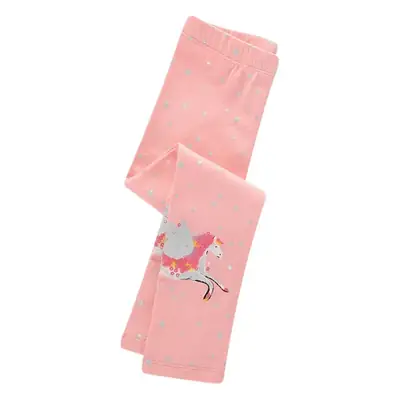 Pink Unicorn Leggings for Girls Spring Autumn Wear