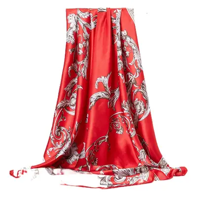 Gao Wo Silk Scarf 90cm Muslim Turban Female