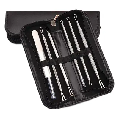 Factory Wholesale Rose Gold Acne Needles 6-Piece Set