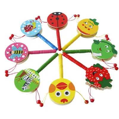 Children's 8-Tone Qin Alarm Clock & Piano Toy Set