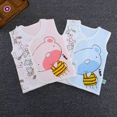 Newborn Belly Vests Baby Warm Cotton Horse Clip Waistcoat