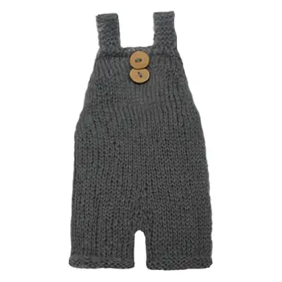 Newborn Pink Mohair Photo Jumpsuit for Baby