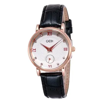 Women's GEDI Watch Rose Gold Diamond Studded Belt