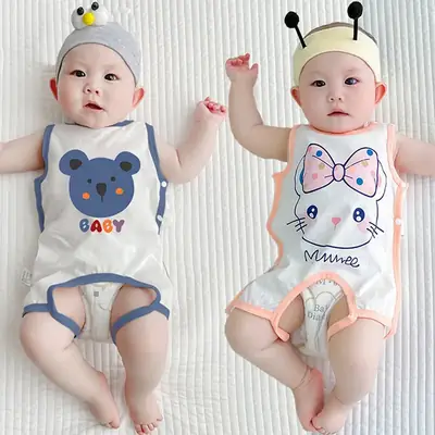 Baby Belly Protector with Cute Cat Design