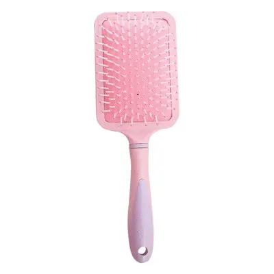 Pink Anti-Static Hair Curling Comb with Big Tooth