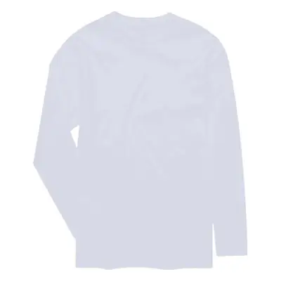 Black Cotton Long Sleeve Crewneck T-Shirt 250g