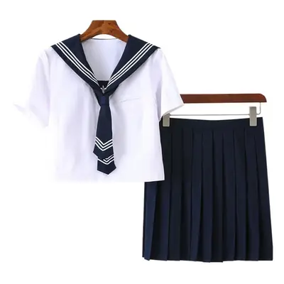 Japanese Style Sailor Suit for Girls School Uniform