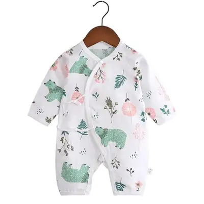 Baby's Cotton Butterfly Coat Newborn Lace-Up Climbing Wear