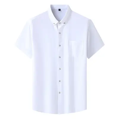 Fatty Plus Size Navy Blue Short Sleeve Shirt