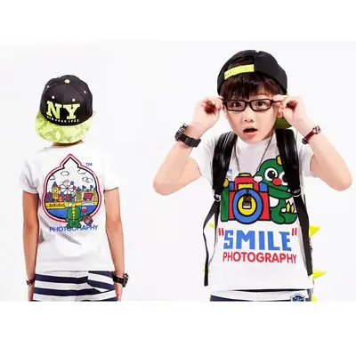 Japanese Kanto Boys Girls Cotton Party Wear T-Shirt