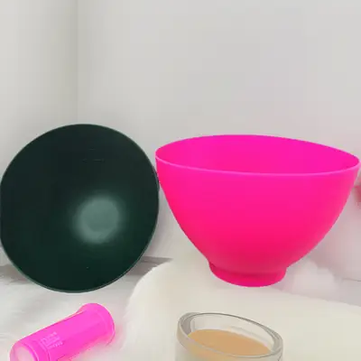 DIY Silicone Mask Bowl for Beauty Spa Use