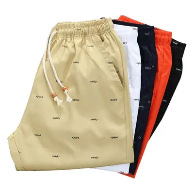 Men Cotton Shorts XL Loose Breathable Beach Pants