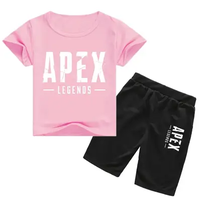 APEX Legends Kids Printed Cotton Track Suit Black White