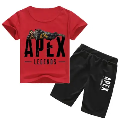 Kids Korean Fashion T-Shirt & Shorts Set Yellow Black