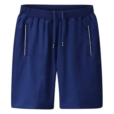 Men Black Cotton Summer Shorts Large Loose Fit