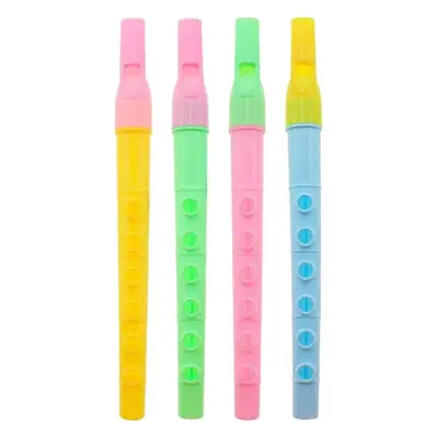 6-hole plastic clarinet for kids, 21cm, multicolor