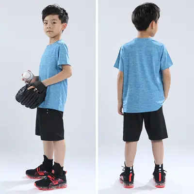 Boys Orange Quick Dry T-Shirt 2019 Summer