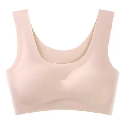 Japan's Peace of Mind Generation Sleeping Bra without Steel Ring One-piece plus size chubby girl without Traceless Sports Back Underwear for Women