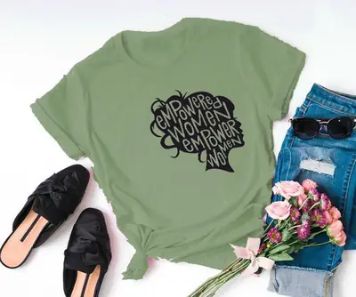 Empowered Women Empower Men Streetwear Yellow T-Shirt