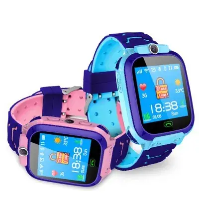 Smart Watch Q12B with SOS & Positioning Camera