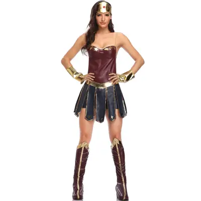 Wonder Woman Plus Size Halloween Costume Suit