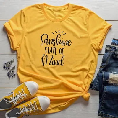 Sunshine State of Mind T-Shirt for Men Women Casual Wear